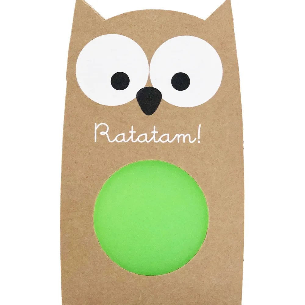 Cheap Ratatam Balle rebondissante hibou 57 mm – Vert