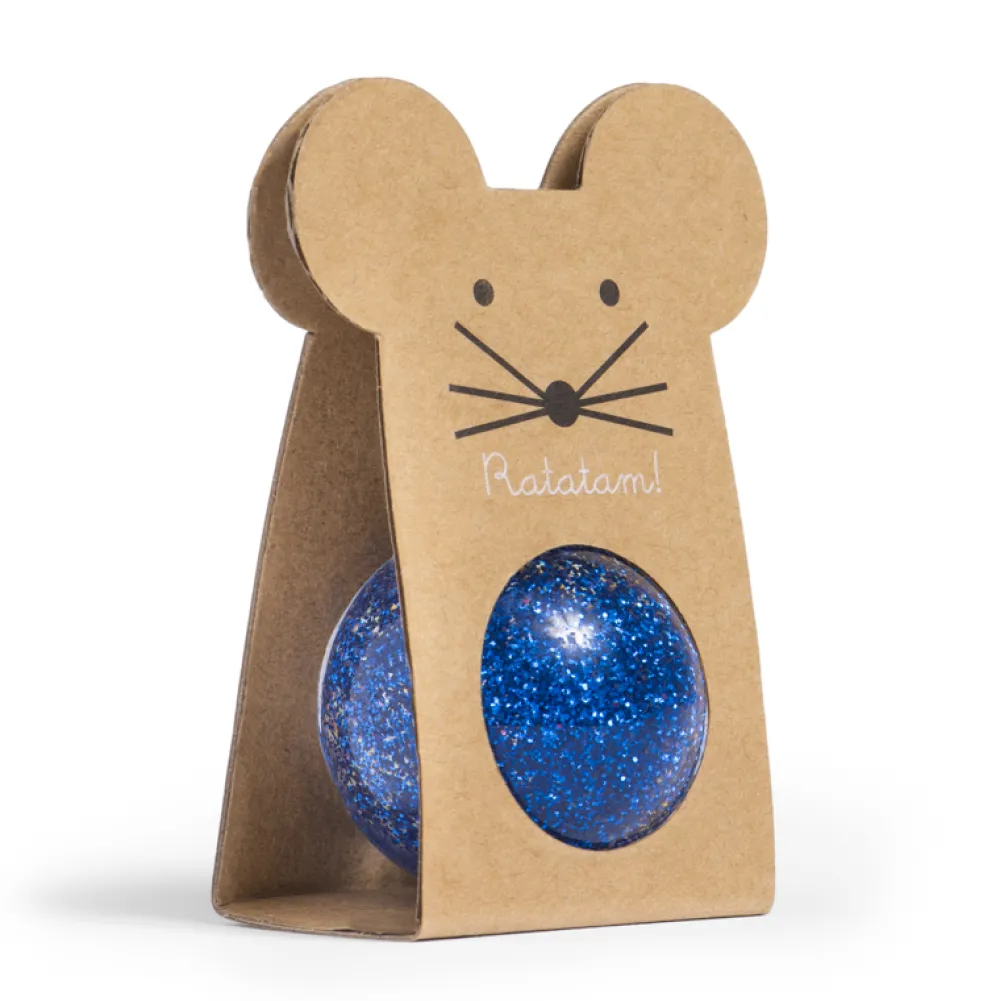 Discount Ratatam Balle rebondissante souris pailletée – Bleu