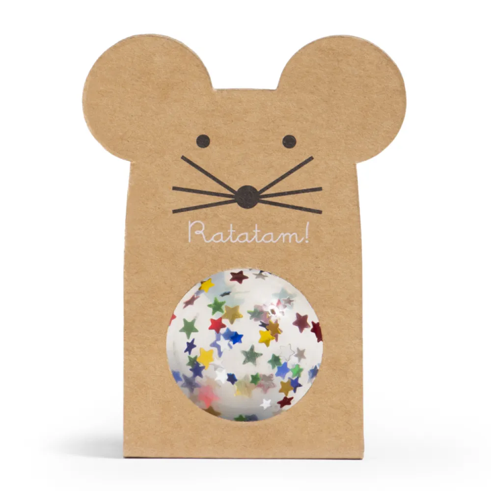 Clearance Ratatam Balle rebondissante souris pailletée – Étoiles