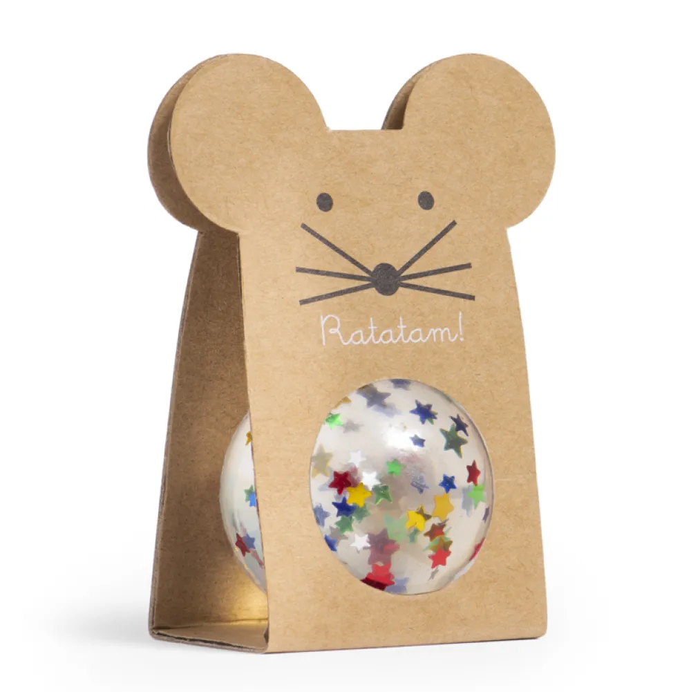 Clearance Ratatam Balle rebondissante souris pailletée – Étoiles