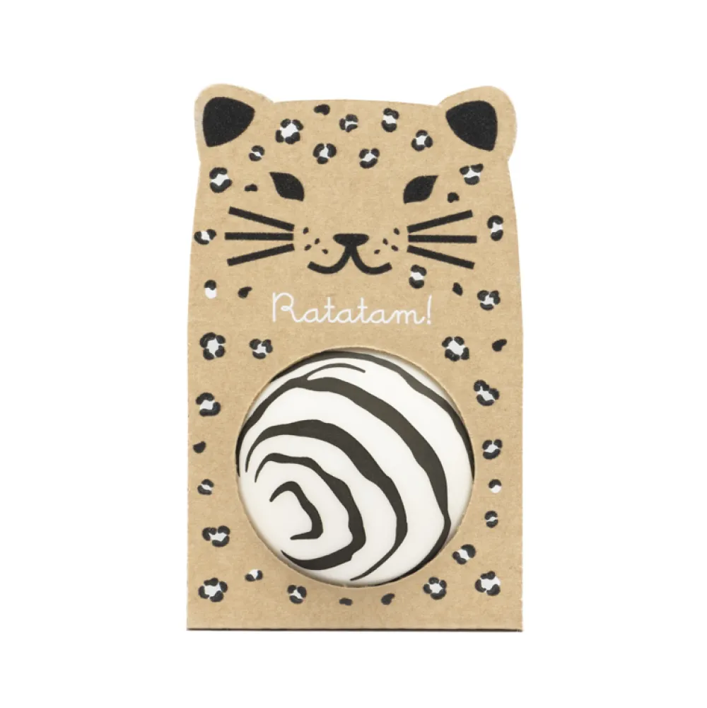 New Ratatam Balle rebondissante Zebre