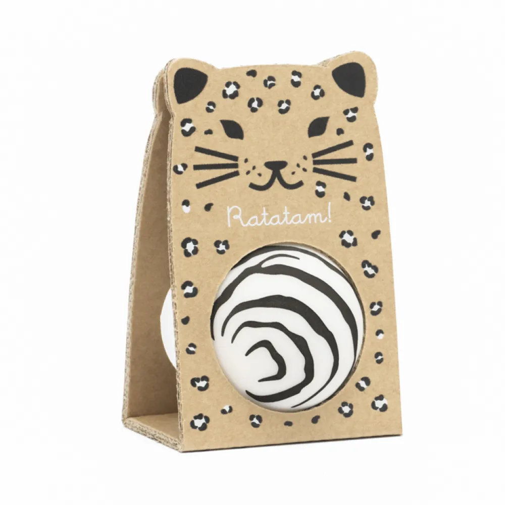 New Ratatam Balle rebondissante Zebre