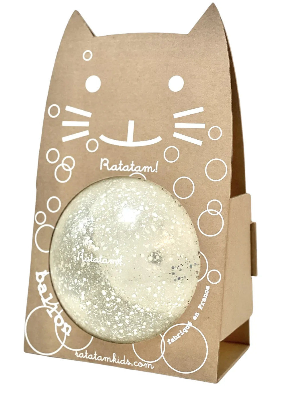 Flash Sale Ratatam Ballon chat bulle argent 15 cm