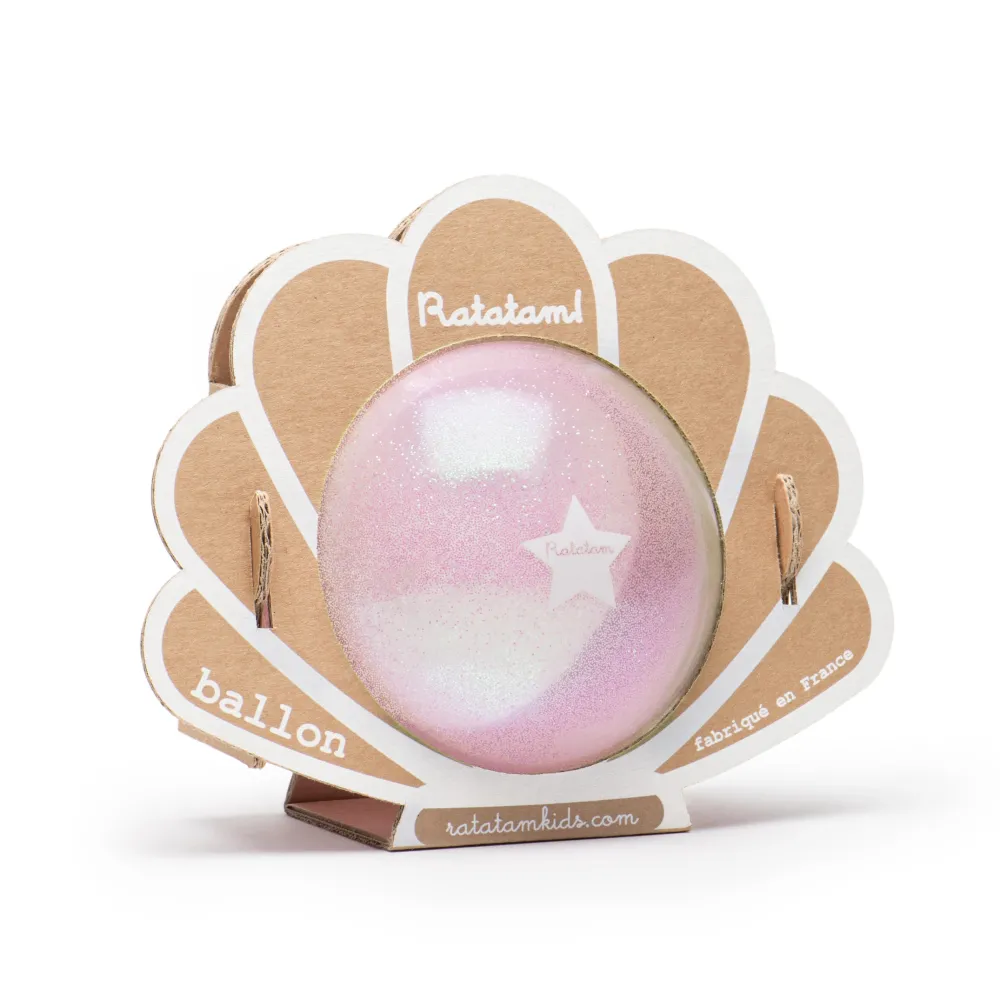 Flash Sale Ratatam Ballon coquillage 10 cm – Rose
