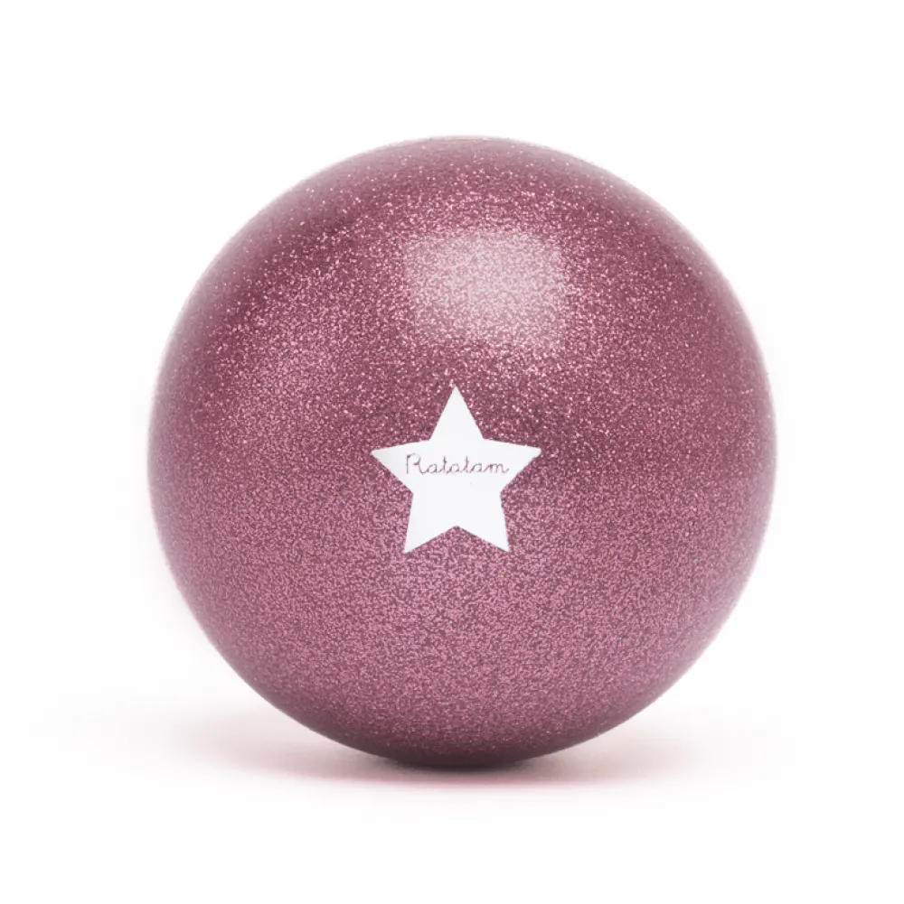 Shop Ratatam Ballon mouton pailleté 10 cm – Rose