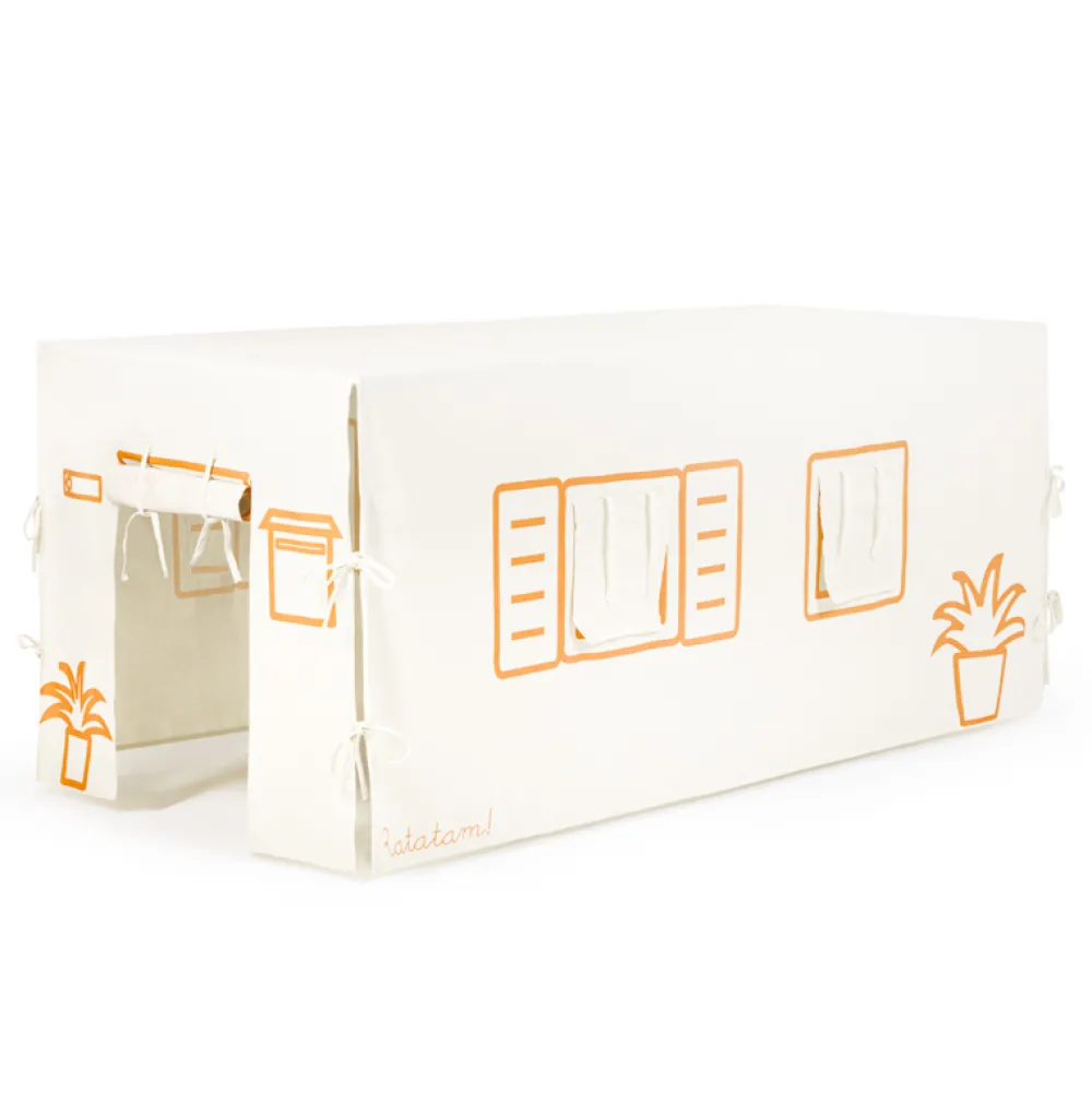 Cheap Ratatam Cabane de table MAISON – Orange