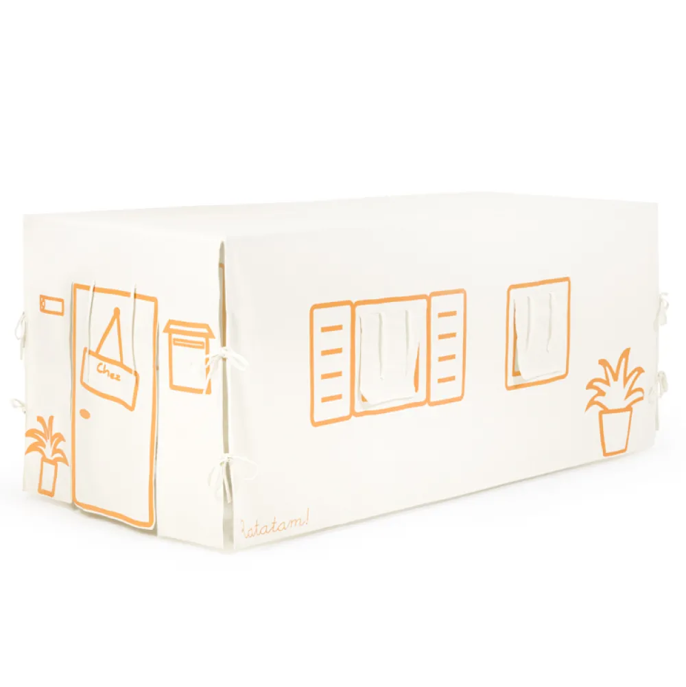Cheap Ratatam Cabane de table MAISON – Orange