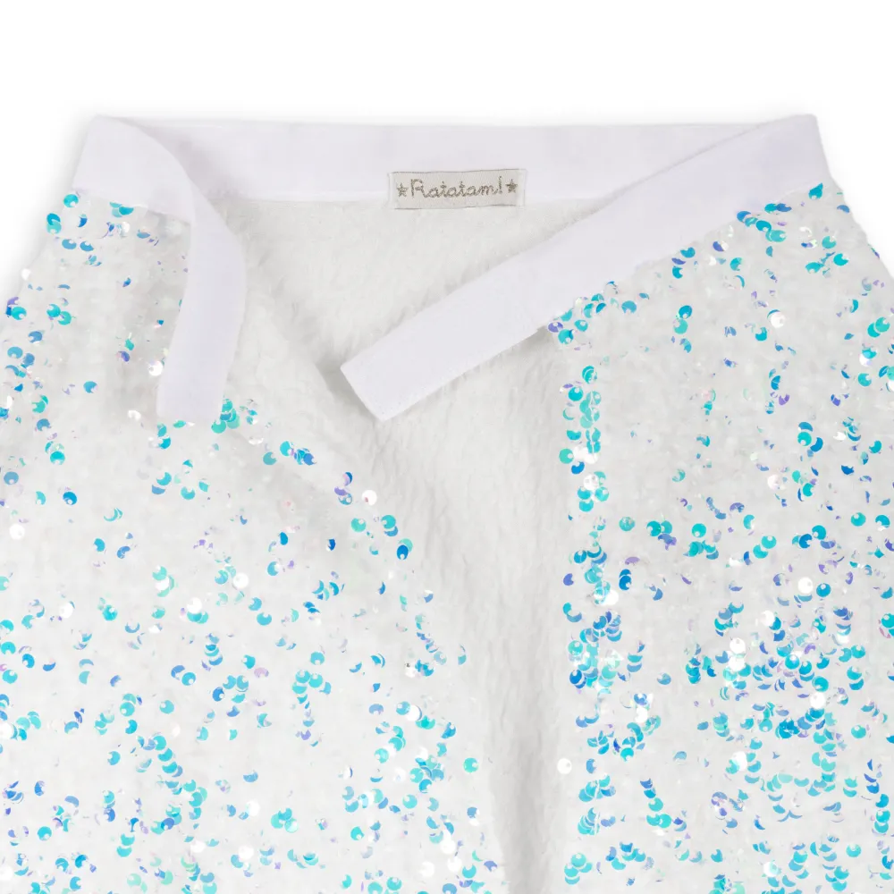 Sale Ratatam Cape whitesnow sequins – Blanc
