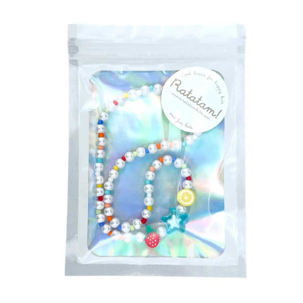 Fashion Ratatam Collier élastique tutti frutti