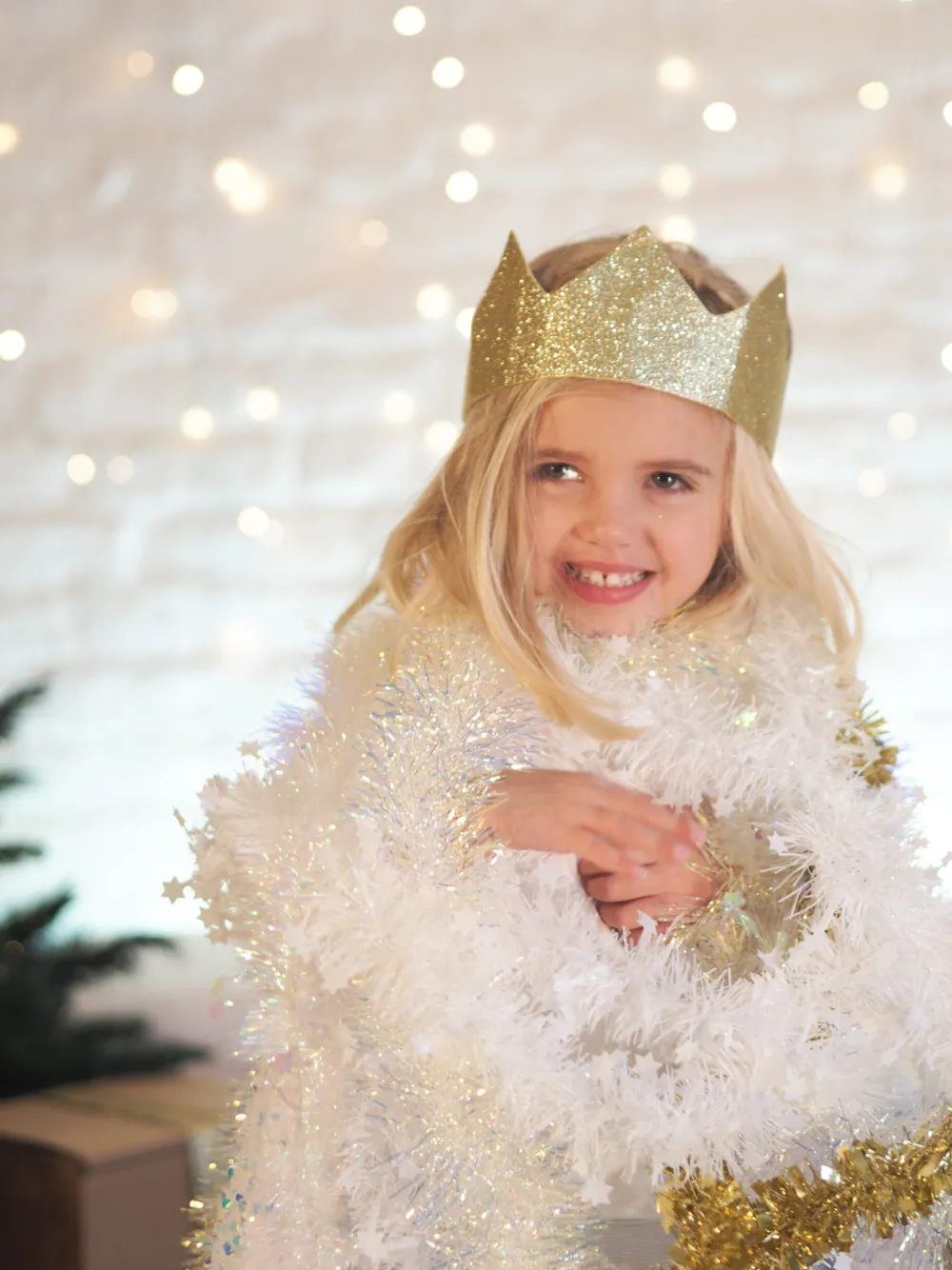 Fashion Ratatam Couronne pailletée – Or