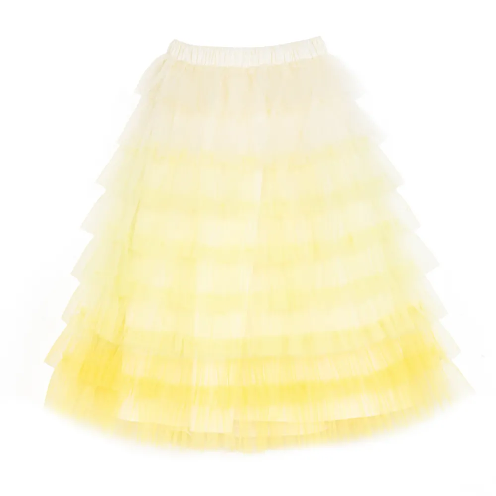 Discount Ratatam Jupe froufrou – Jaune