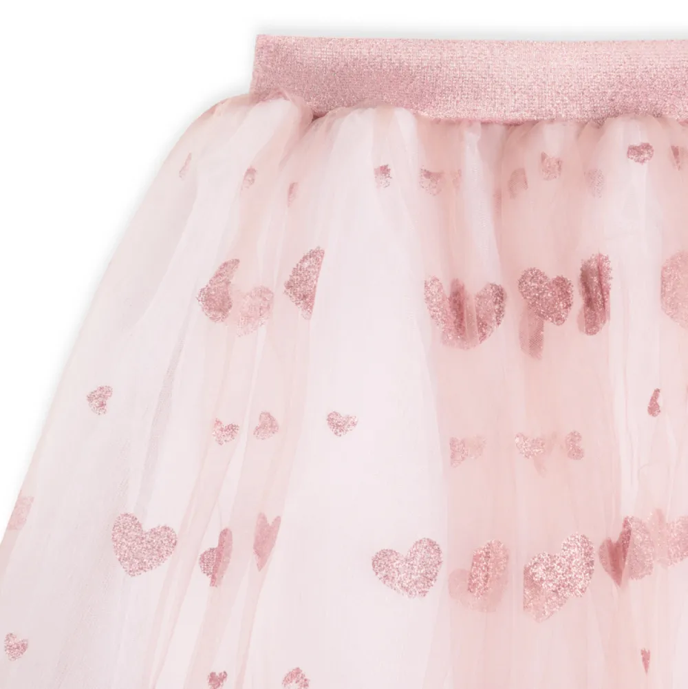 Clearance Ratatam Jupon long coeur pailleté – Rose