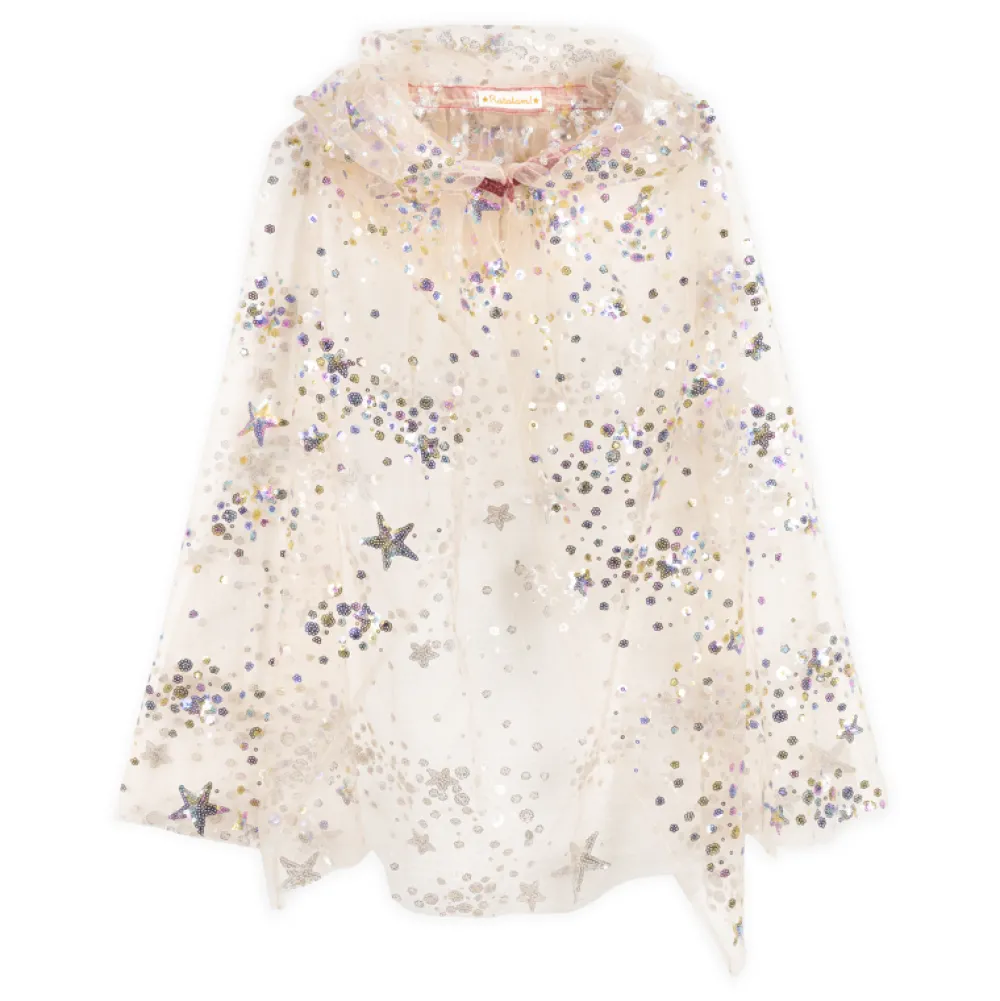 Best Ratatam La cape brodée à sequins – Multicolore