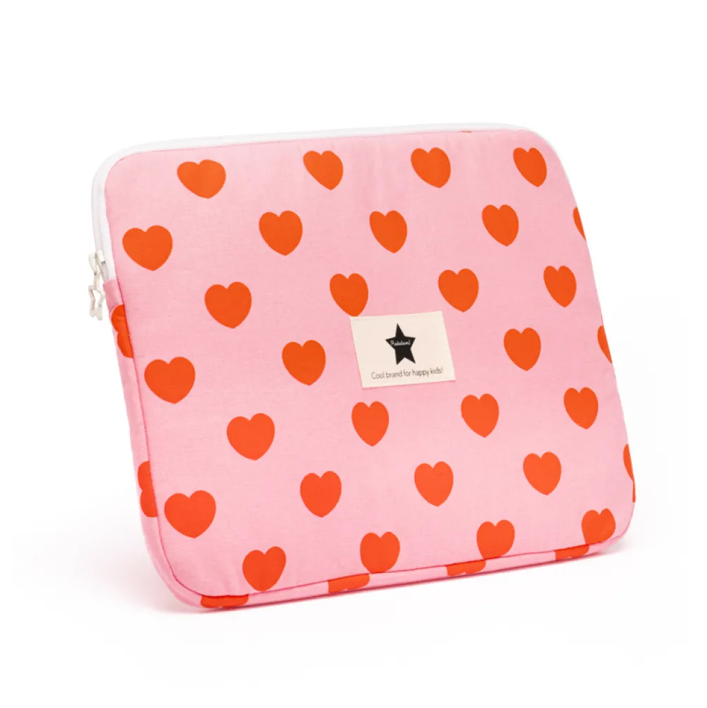 Discount Ratatam La Pochette Ordinateur Coeurs – Rose