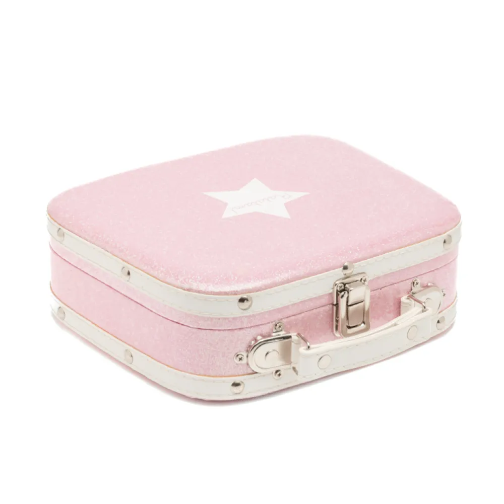Hot Ratatam La valise pailletée 25 cm – Rose