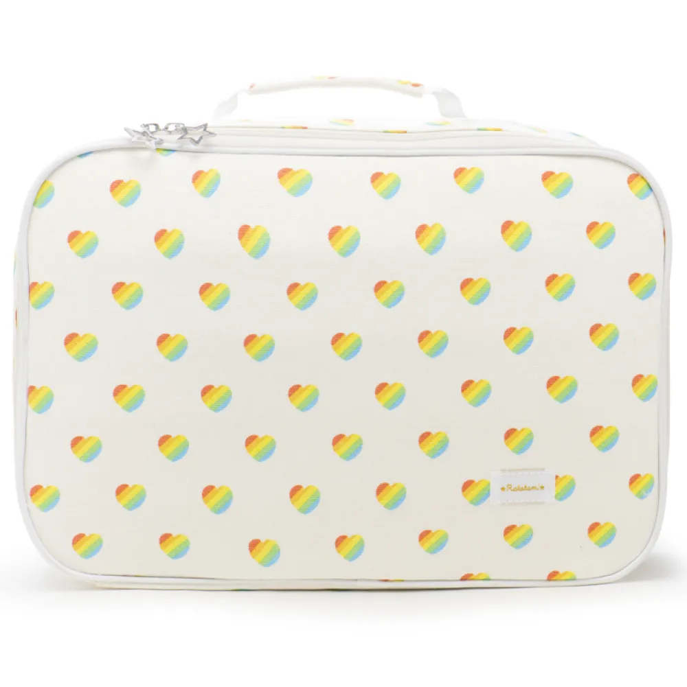 Best Sale Ratatam La valise weekend cotton petits coeurs rétro – Multico