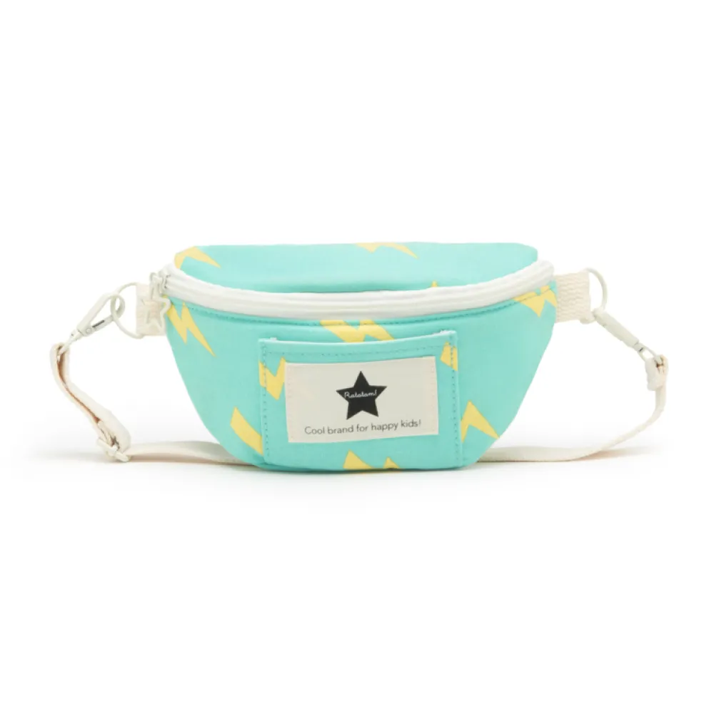 Online Ratatam Le baby sac banane motif éclair – Bleu et jaune