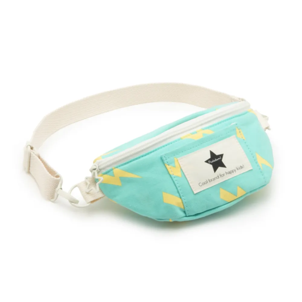 Online Ratatam Le baby sac banane motif éclair – Bleu et jaune