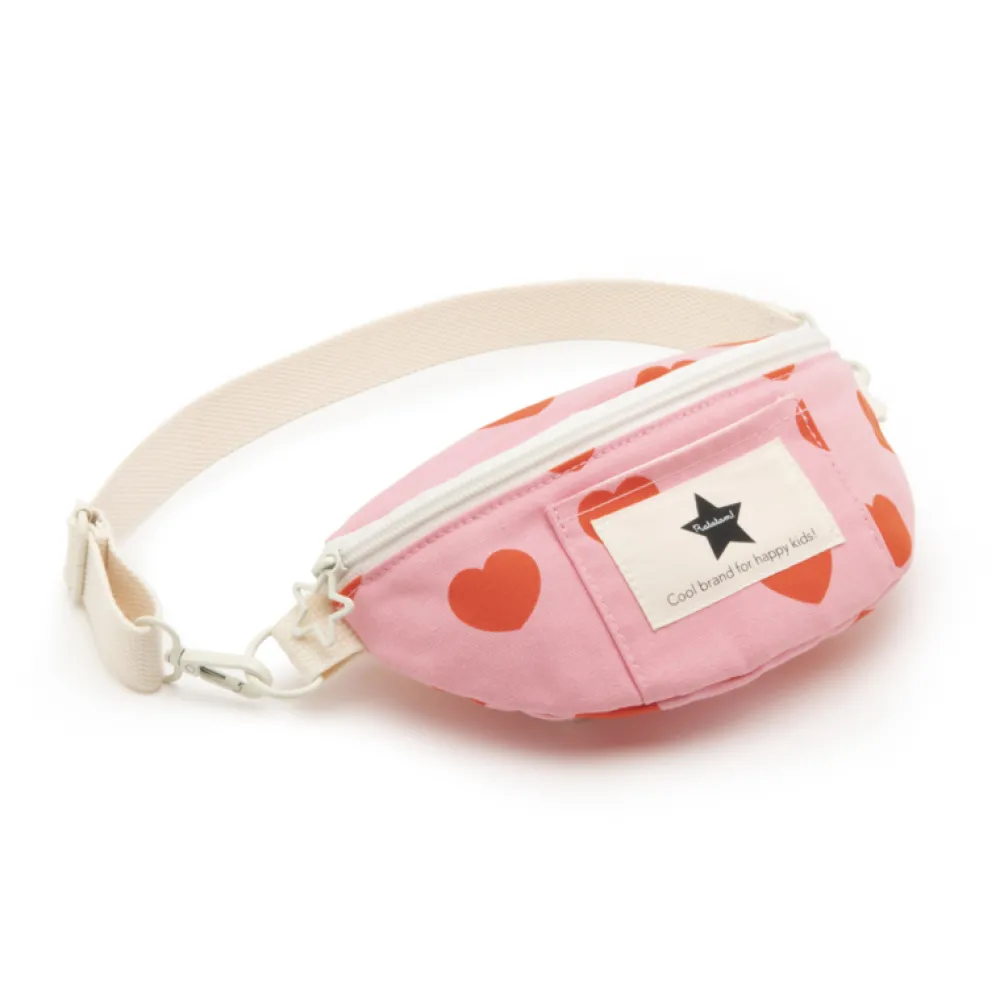 Flash Sale Ratatam Le baby sac banane motif coeur – Rose et rouge