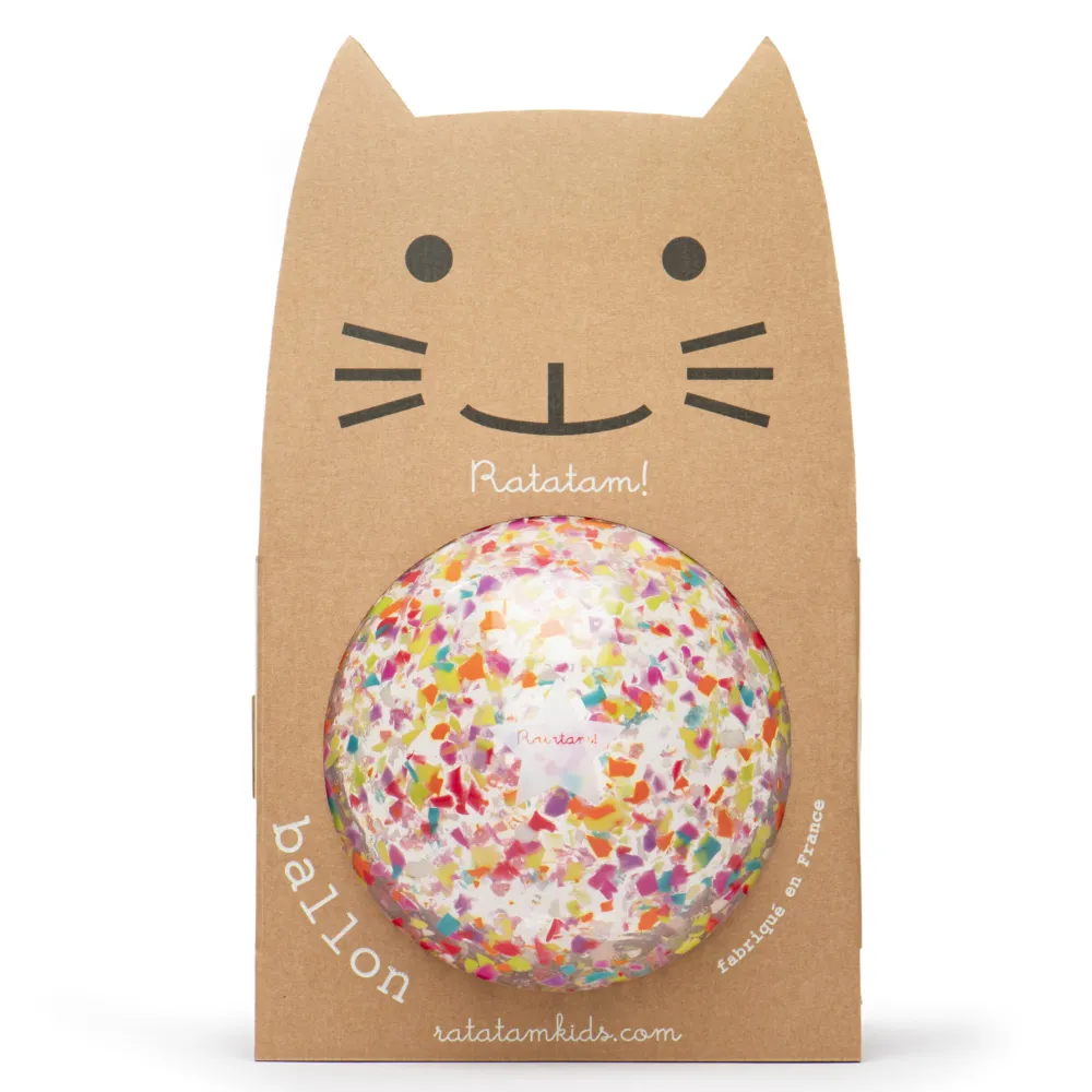 Outlet Ratatam Le Ballon Confetti 22 cm – Multicolore
