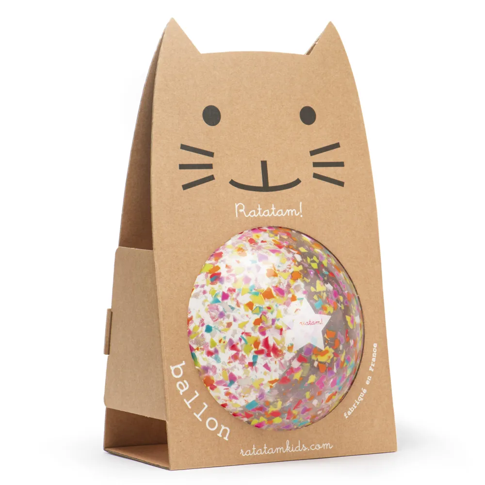 Outlet Ratatam Le Ballon Confetti 22 cm – Multicolore