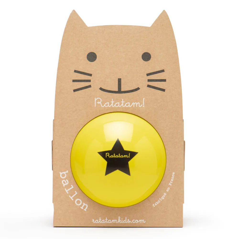 Online Ratatam Le Ballon Uni – Jaune