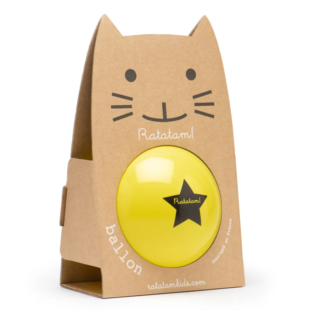 Online Ratatam Le Ballon Uni – Jaune