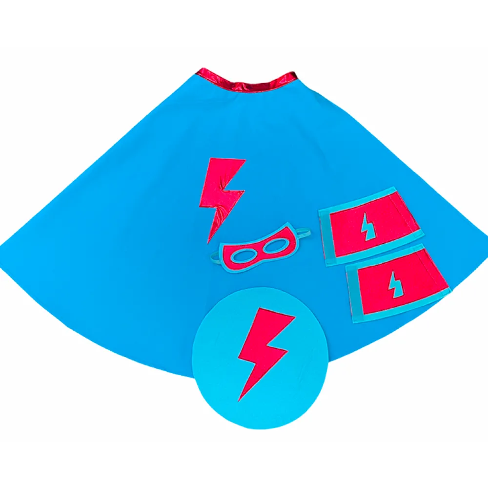 Store Ratatam Le kit 4 pièces super héros – Bleu