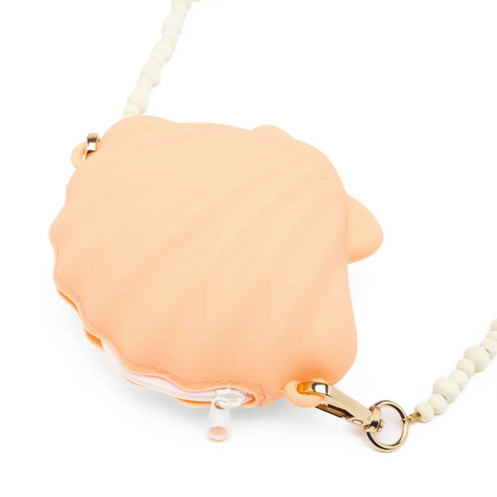 Best Sale Ratatam Le sac à main coquillage avec anse bijoux – Corail