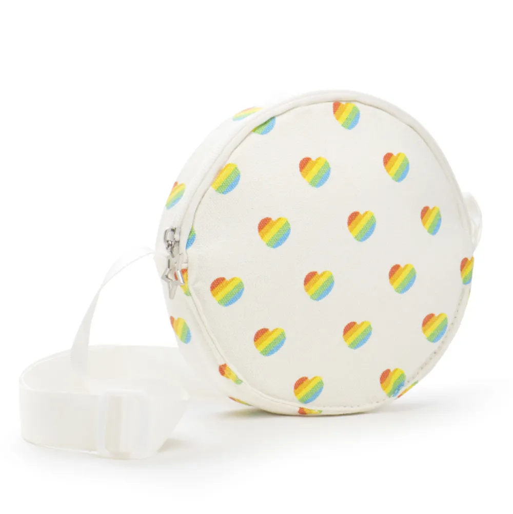 Best Sale Ratatam Le sac à main cotton petits coeurs rétro – Multico