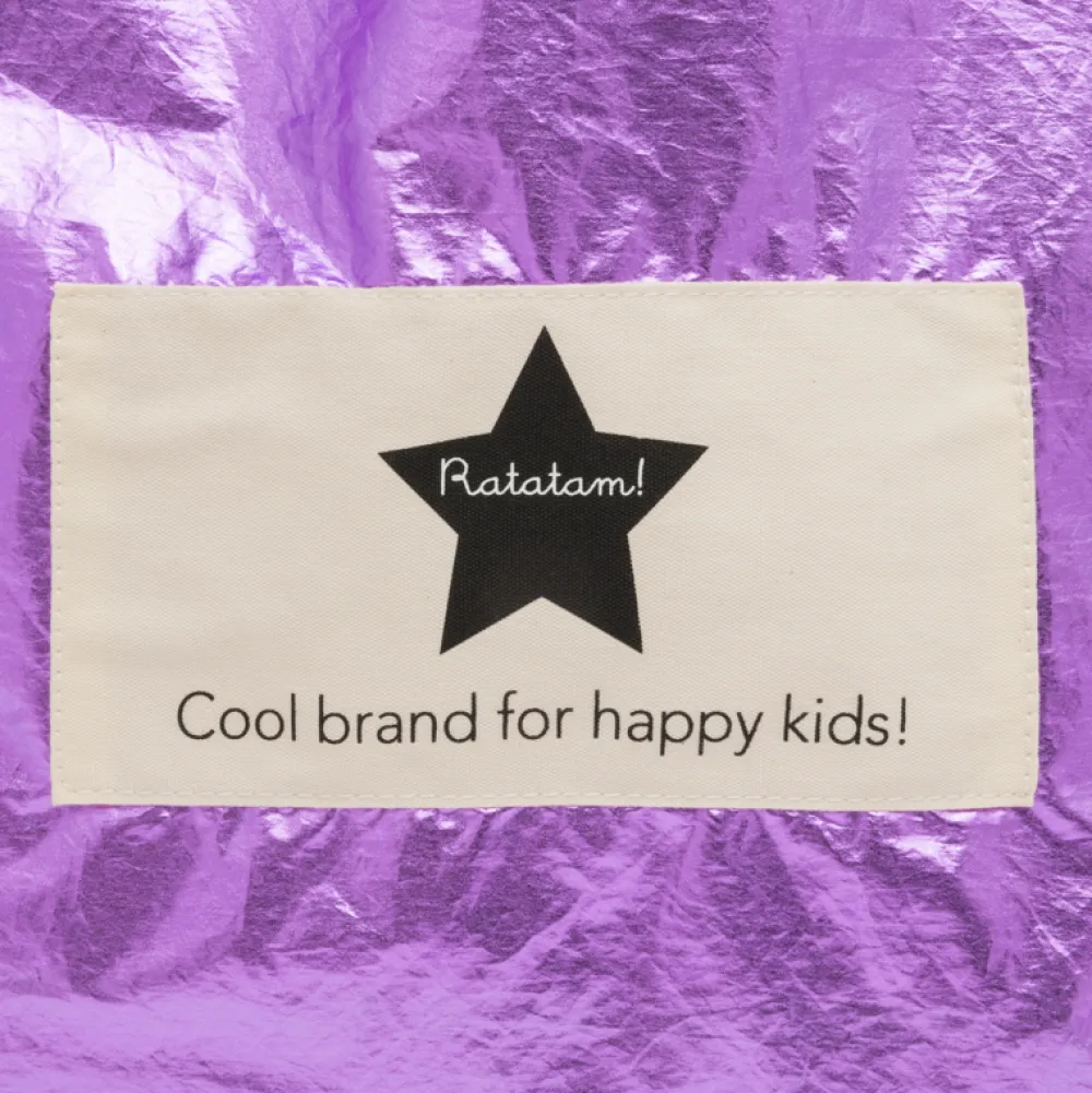 Discount Ratatam Le Tote Bag Brillant Métallisé – Violet