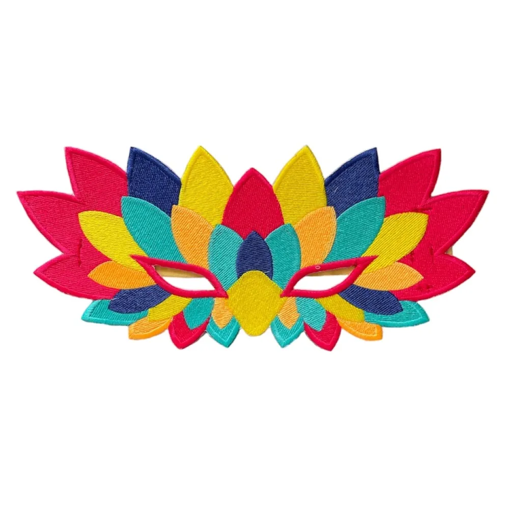 Online Ratatam Masque brodé oiseau – Multicolore