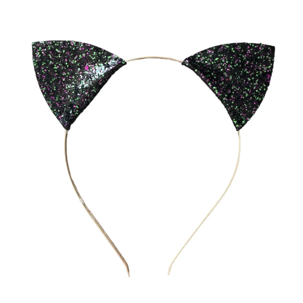Shop Ratatam Serre tête oreilles de chat – Noir