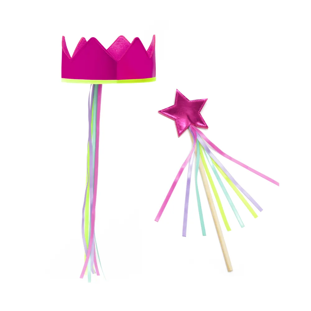 Sale Ratatam Set baguette + couronne – Rose