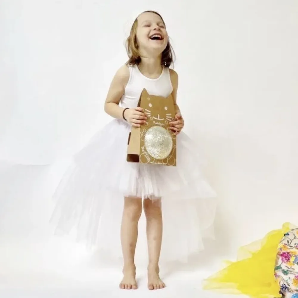 Clearance Ratatam Tutu long rock blanc