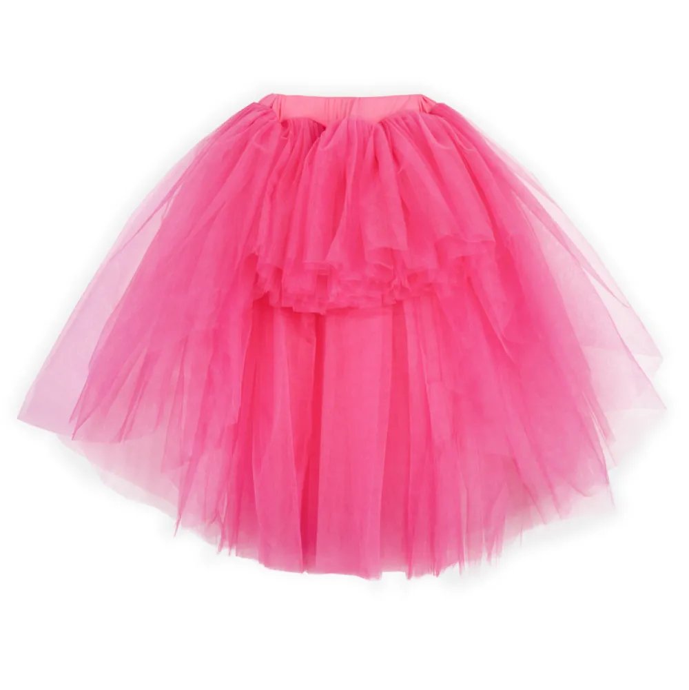 Shop Ratatam Tutu long rock fuchsia