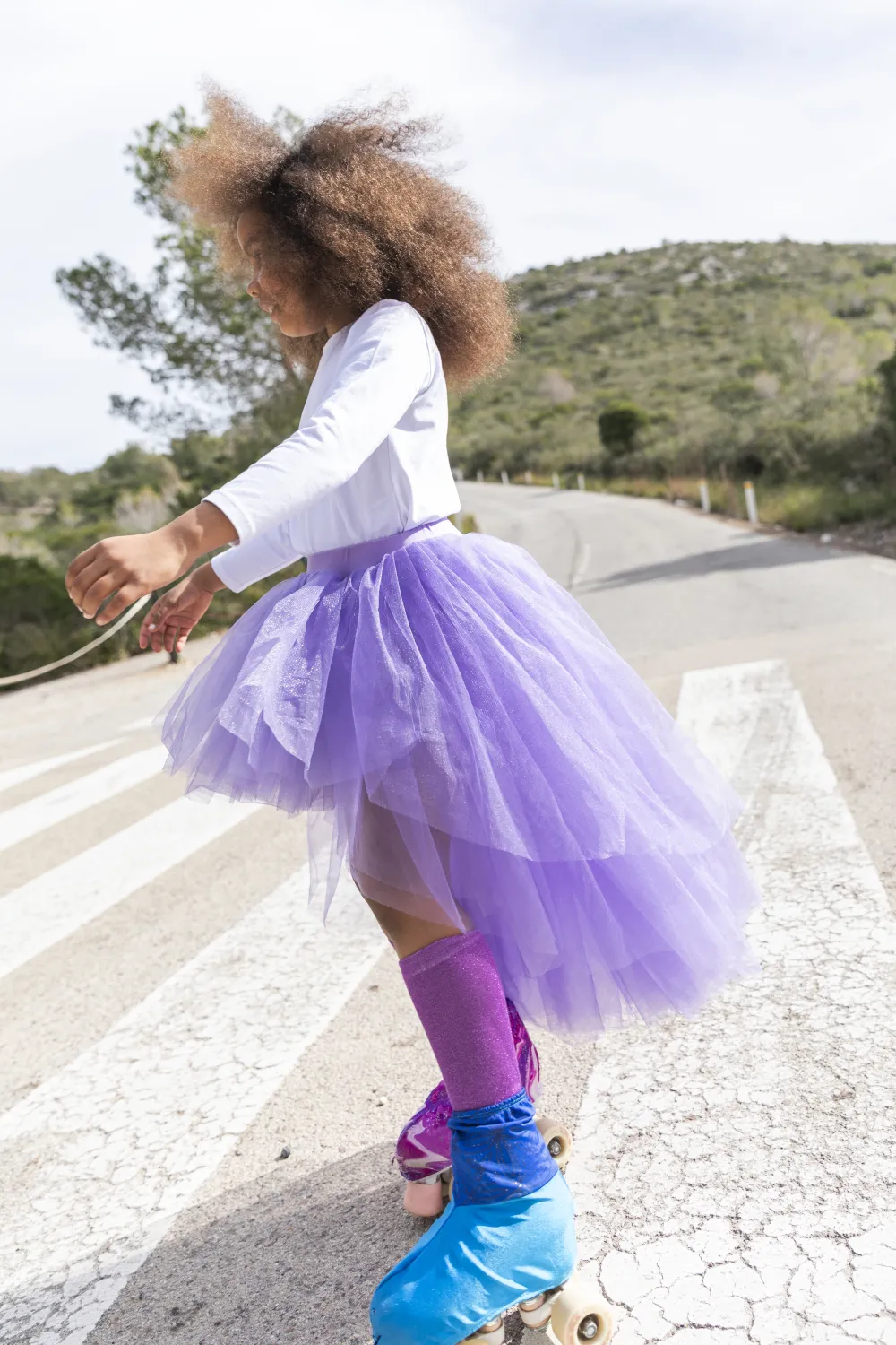 Online Ratatam Tutu long rock violet