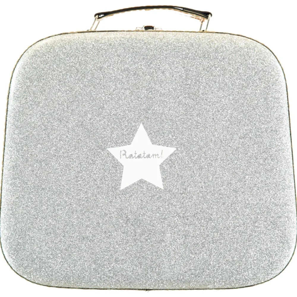 Best Sale Ratatam Valise pailletée 25 cm – Argent